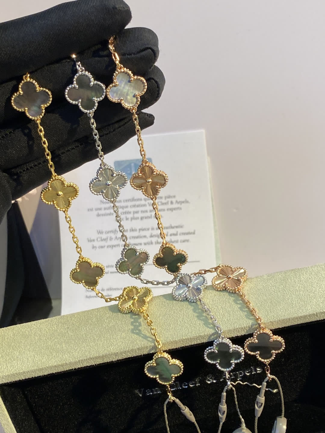 Van Cleef & Arpels Alhambra Necklace